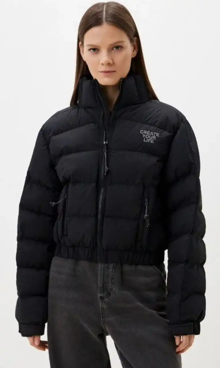 Брюки-джоггеры Amber Season и куртка утепленная Qwentiny - Верхняя одежда, Брюки (Одежда) в Москва