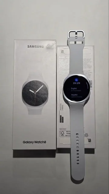 Продам часы Samsung Galaxy Watch 8 44mm серебристые - частное объявление в Химки