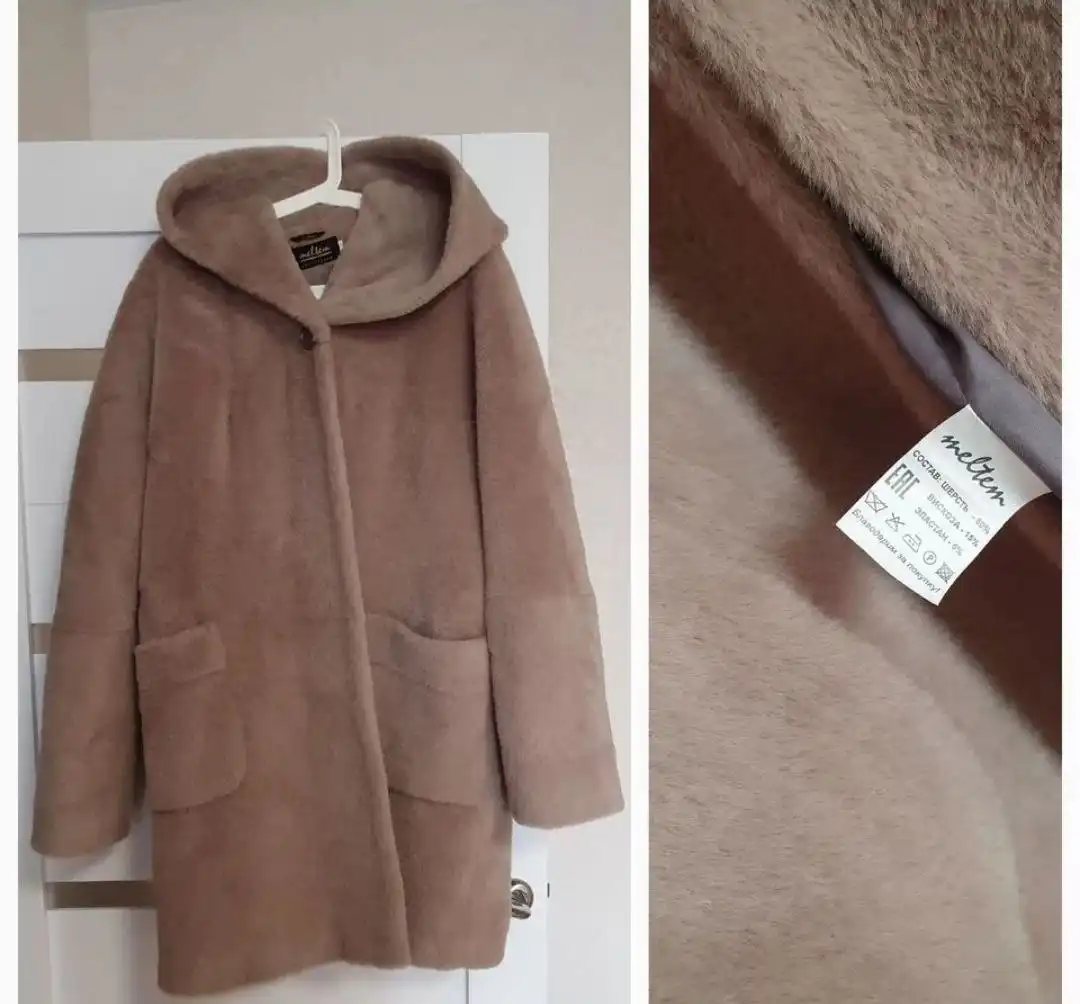 Новое тёплое пальто с бирками, размер 48-50+ - Верхняя одежда (Одежда) в Москва