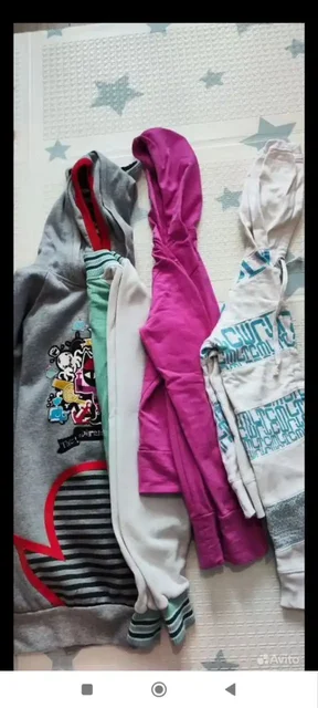 Продажа стильных толстовок для девочки-подростка - Ткани в Москва