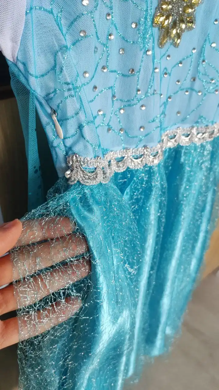 Платье Эльзы со шлейфом и туфли - Детская одежда (Одежда) в Москва