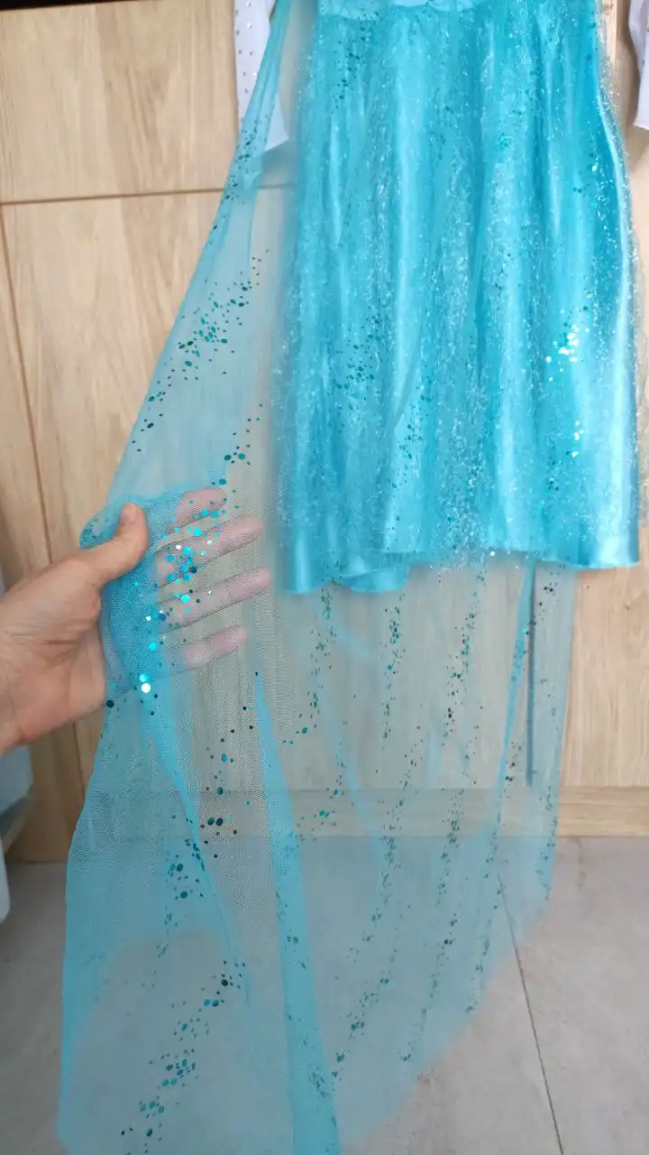 Платье Эльзы со шлейфом и туфли - Детская одежда (Одежда) в Москва