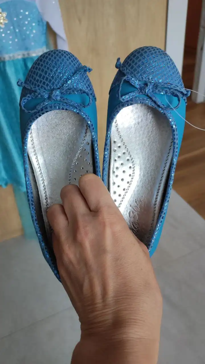 Платье Эльзы со шлейфом и туфли - Детская одежда (Одежда) в Москва