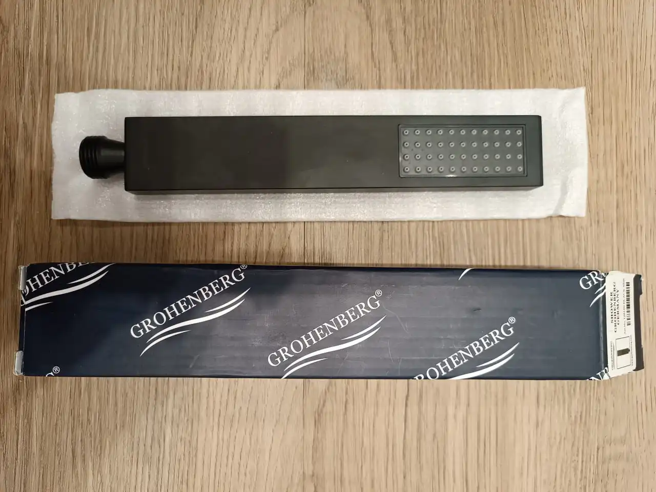 Лейка для душа Grohenberg черная матовая латунь - Сантехника (Для дома и дачи) в Москва