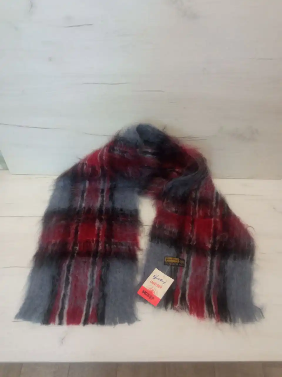 Новый шарф из мохера СССР 1980-1990 - Аксессуары (Одежда) в Химки