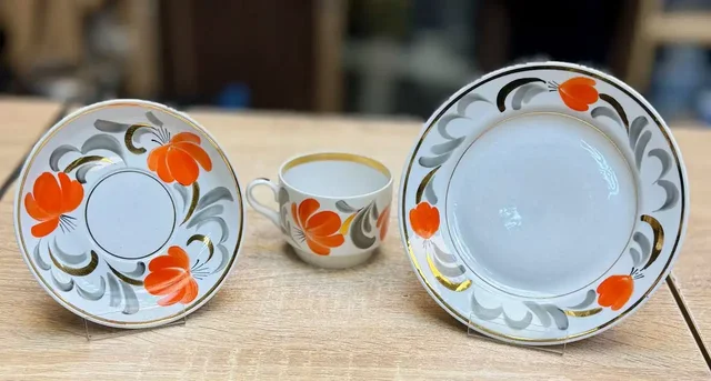 Сервиз Ноготки Дмитровский фарфоровый завод - Барахолка в Жуковский