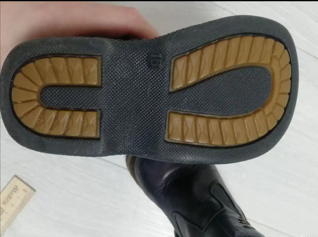 Зимние сапожки из натуральной кожи с мехом - Обувь (Одежда) в Москва