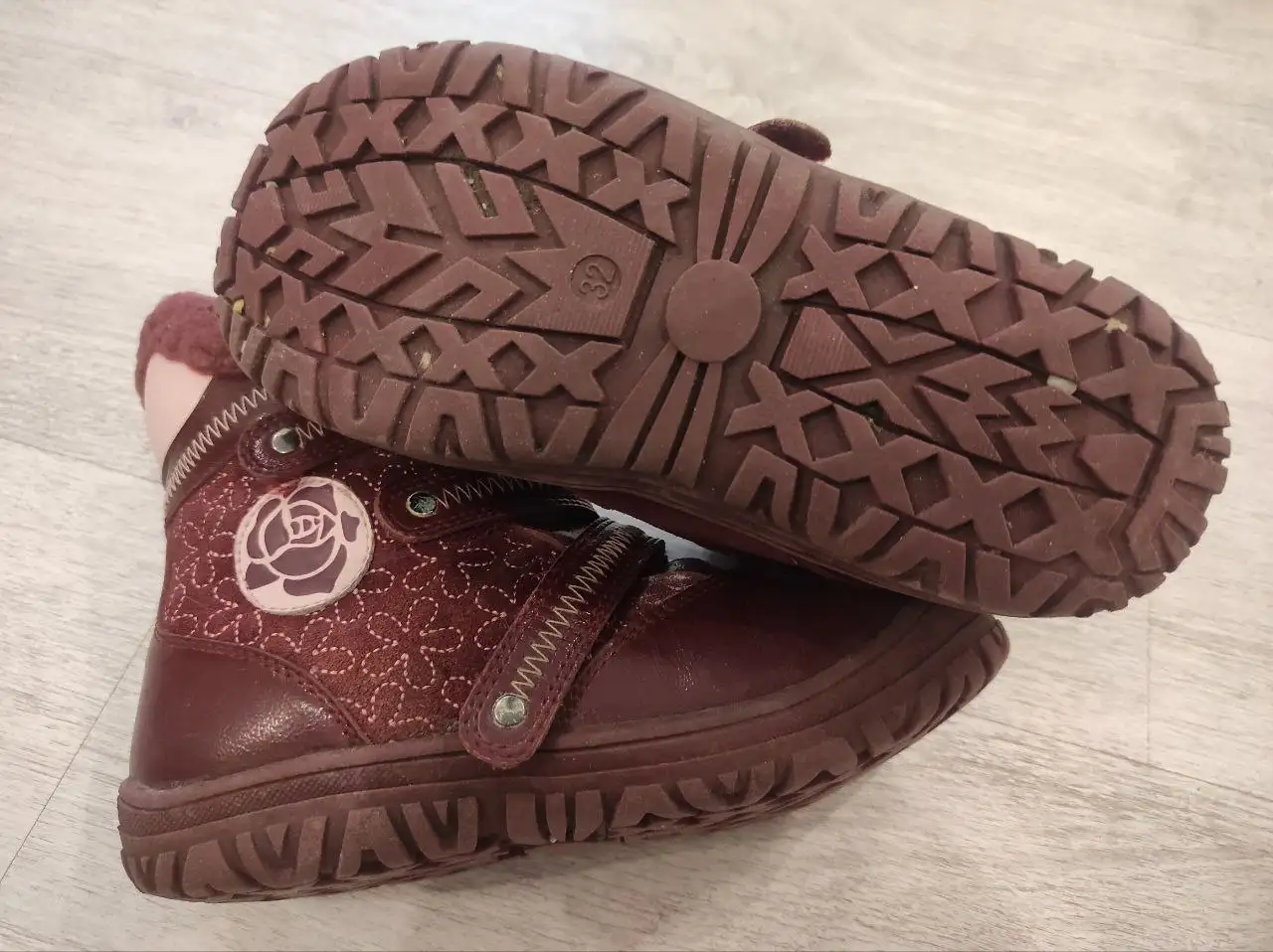 Зимние ботинки Orthoboom для девочки 32 размера - Детская обувь (Одежда) в Москва