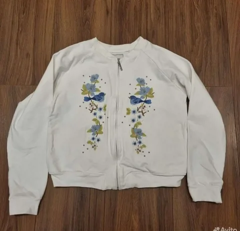 Толстовка на молнии для девочки Mayoral рост 140 - Брюки в Москва