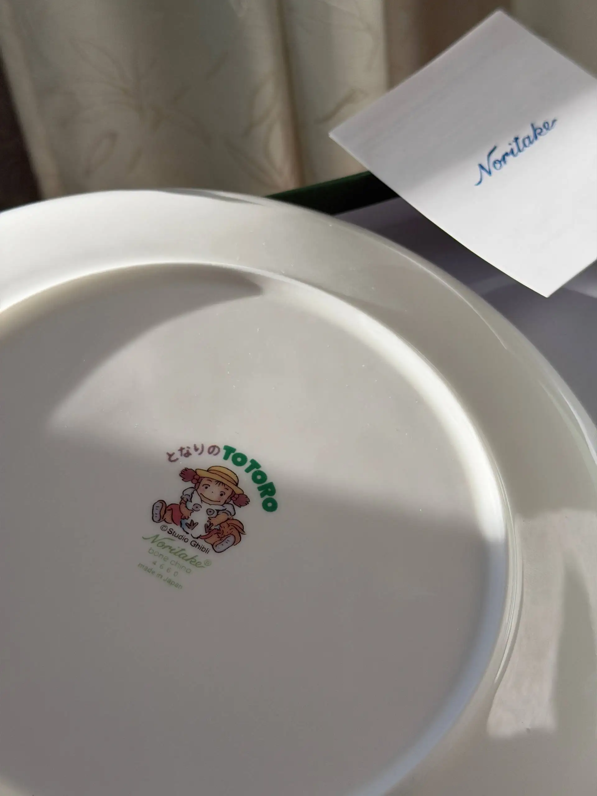 Тарелка Noritake Totoro - Studio Ghibli, Япония - Посуда (Барахолка) в Москва