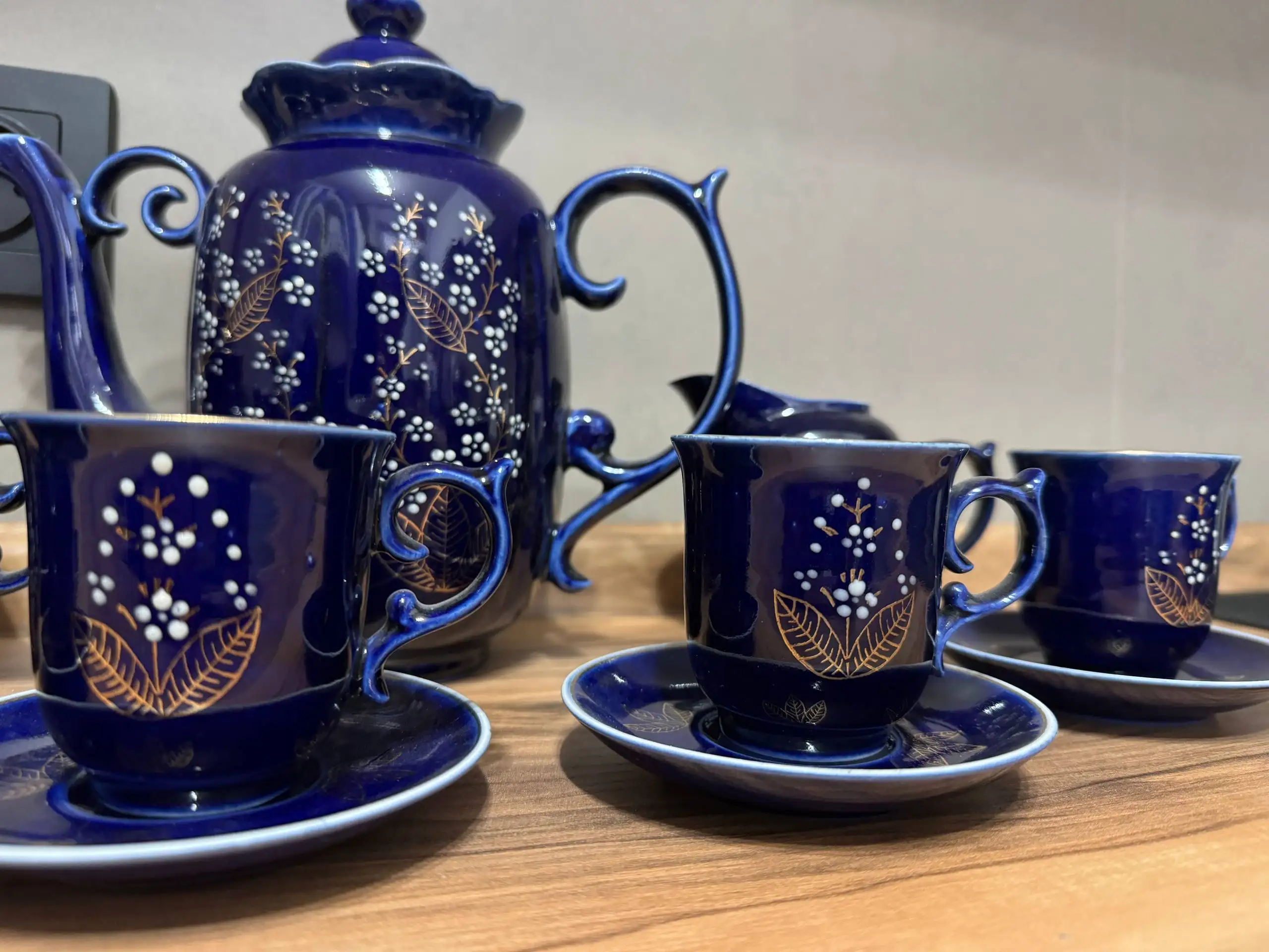 Сервиз новгородский кобальт на 6 персон - Посуда (Барахолка) в Москва