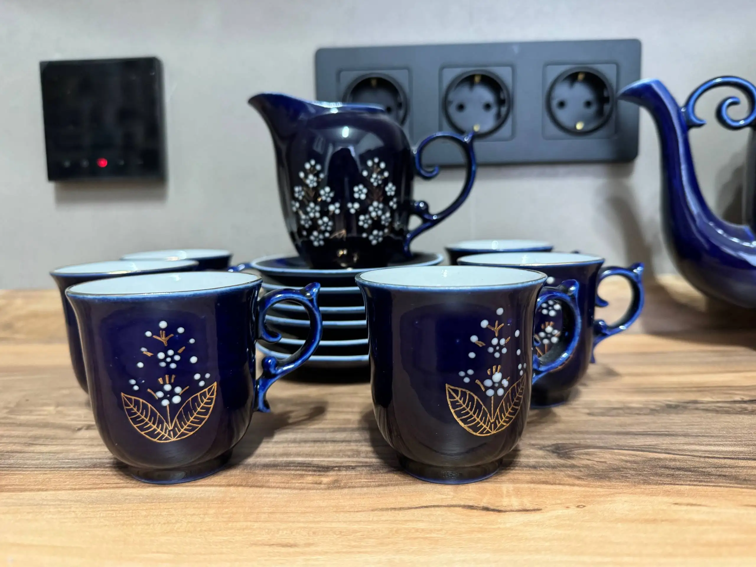 Сервиз новгородский кобальт на 6 персон - Посуда (Барахолка) в Москва