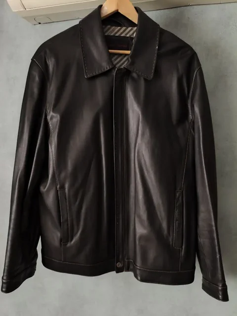 Куртка мужская кожаная Pierre Cardin бу в отличном состоянии - частное объявление в Зеленоград