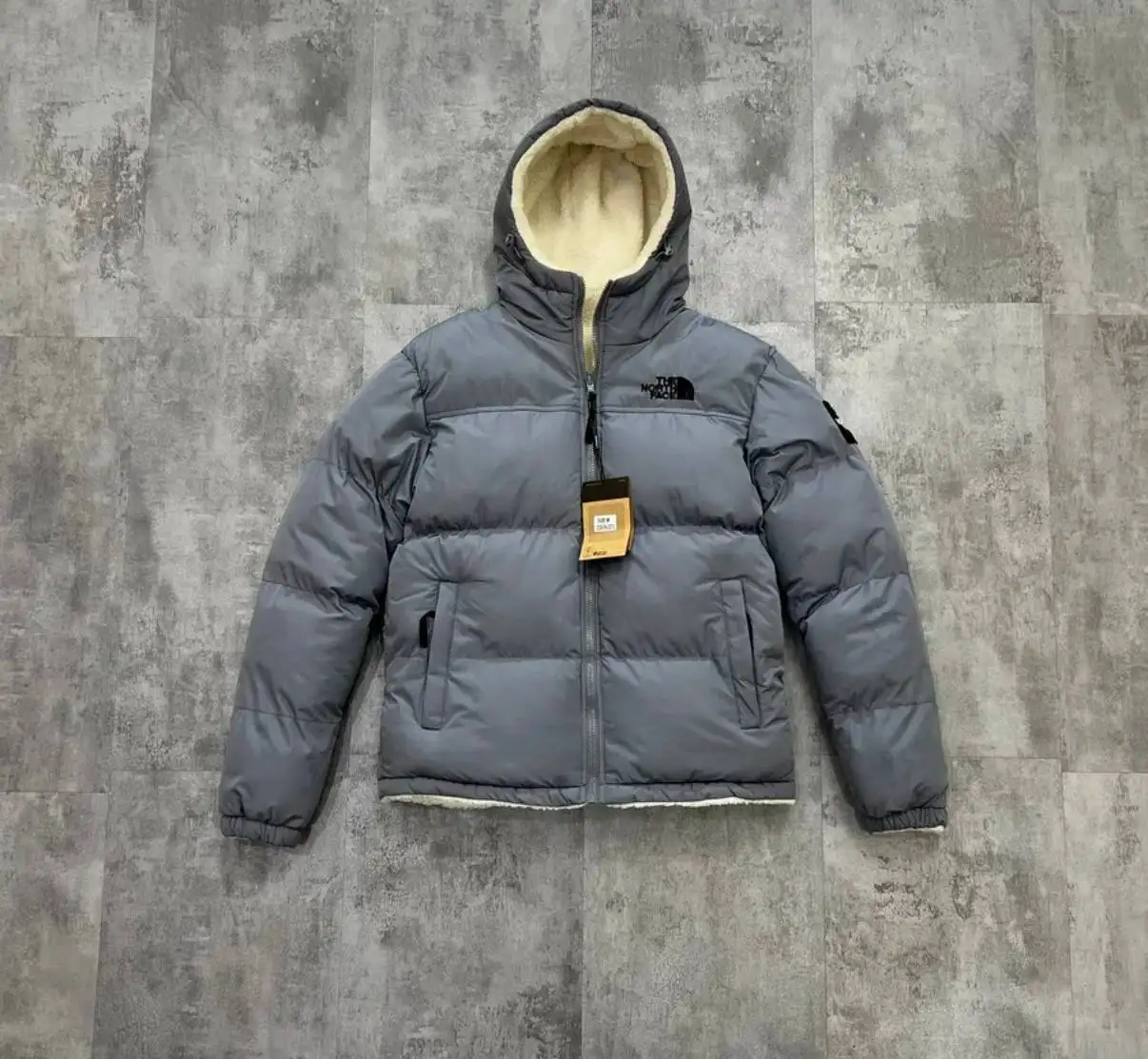 Куртка The North Face двухсторонняя синяя размер 52 (3XL) - Верхняя одежда (Одежда) в Москва