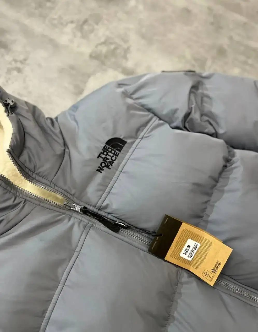 Куртка The North Face двухсторонняя синяя размер 52 (3XL) - Верхняя одежда (Одежда) в Москва