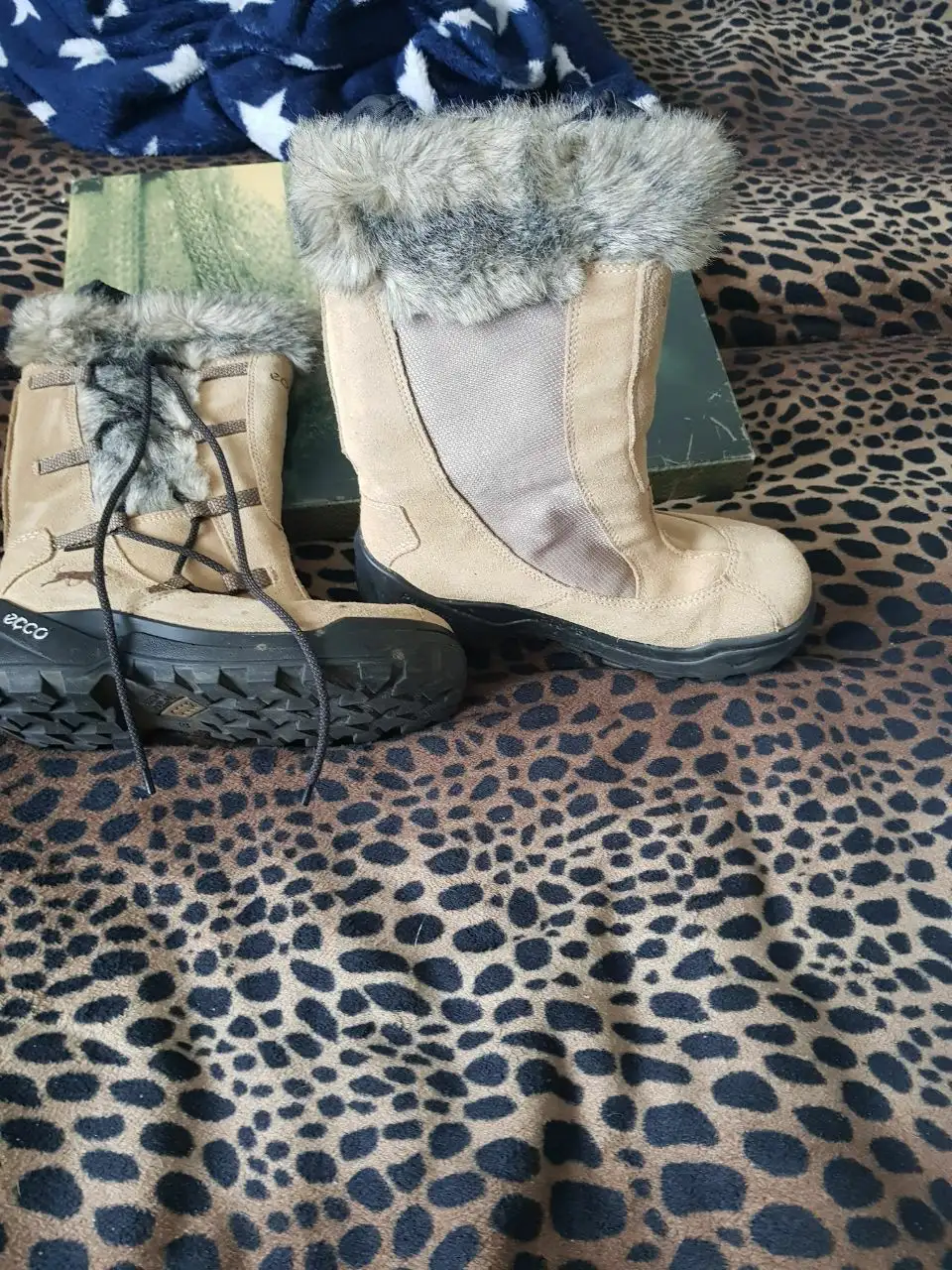 Продажа зимних сапог Экко Ecco 37 размера - Обувь (Одежда) в Москва