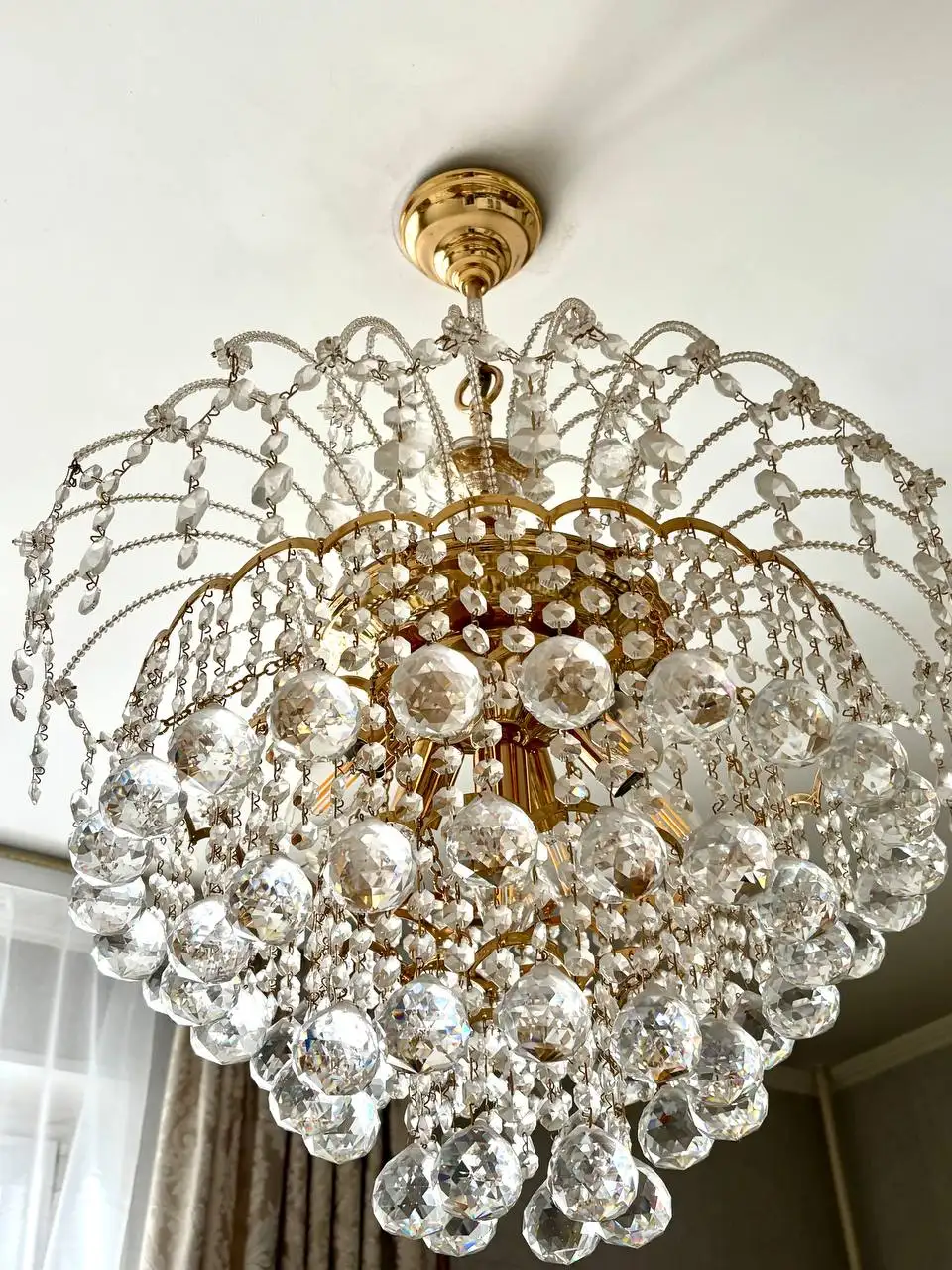 Продажа хрустальной люстры - Освещение (Барахолка) в Москва
