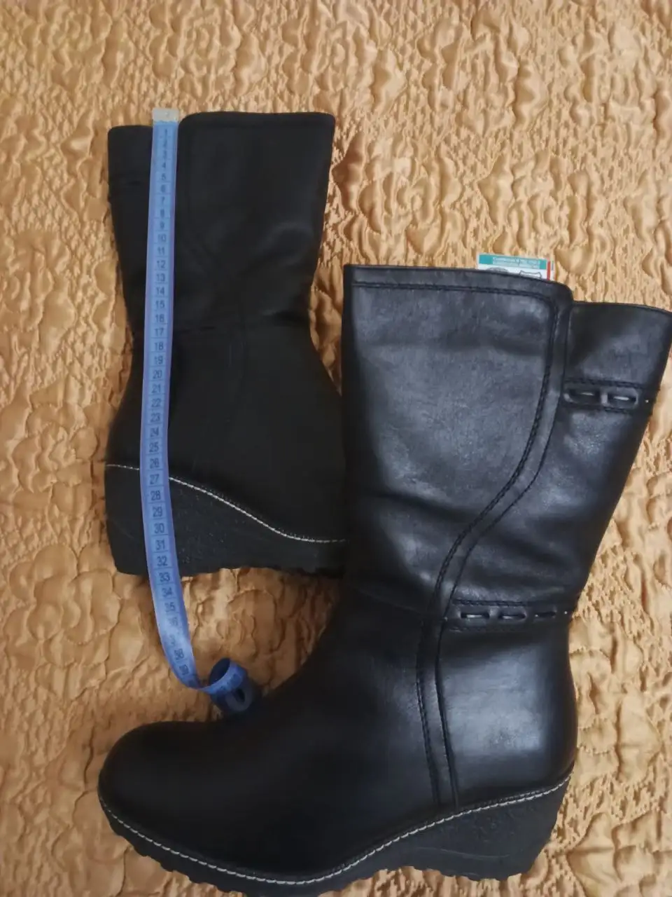 Натуральные кожаные ботинки 40-41 размер - Обувь (Одежда) в Москва