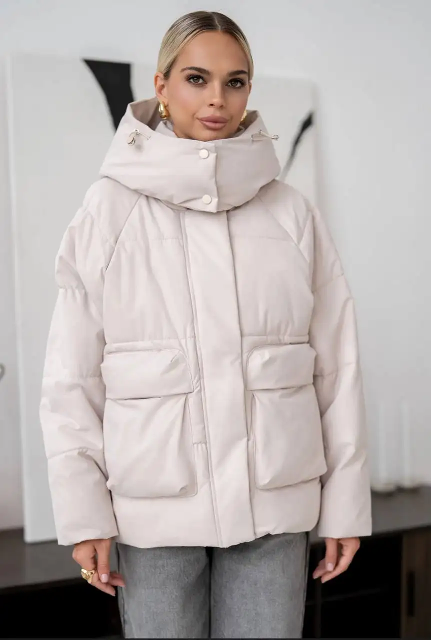 Куртка Monomir демисезонная беж 48/50 - Верхняя одежда (Одежда) в Москва