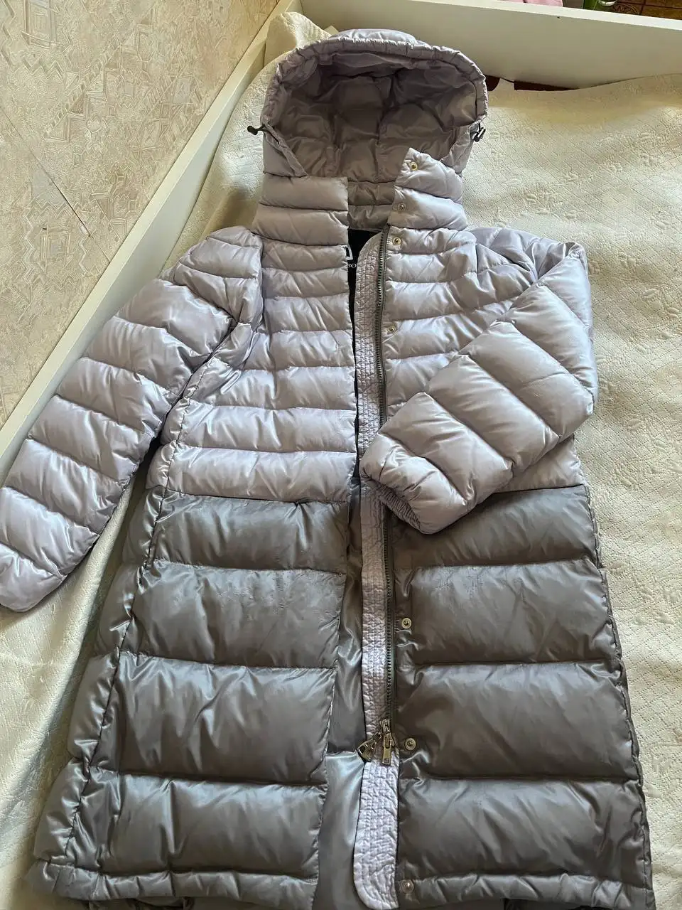 Пуховое пальто Alessandro Borelli после химчистки - Верхняя одежда (Одежда) в Москва