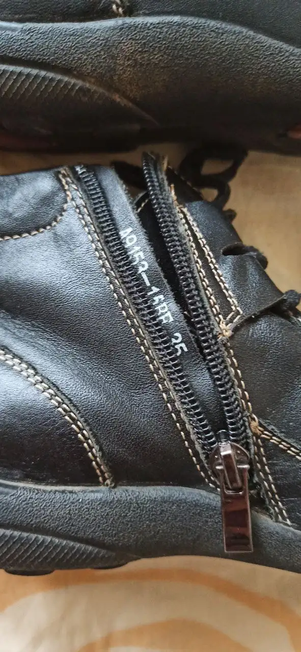 Демисезонные ботинки Makfine р.35 б/у в отличном состоянии - Обувь (Одежда) в Москва