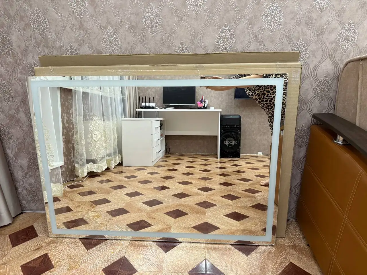 Зеркало для ванной с подсветкой и сенсорным управлением - Сантехника (Для дома и дачи) в Москва