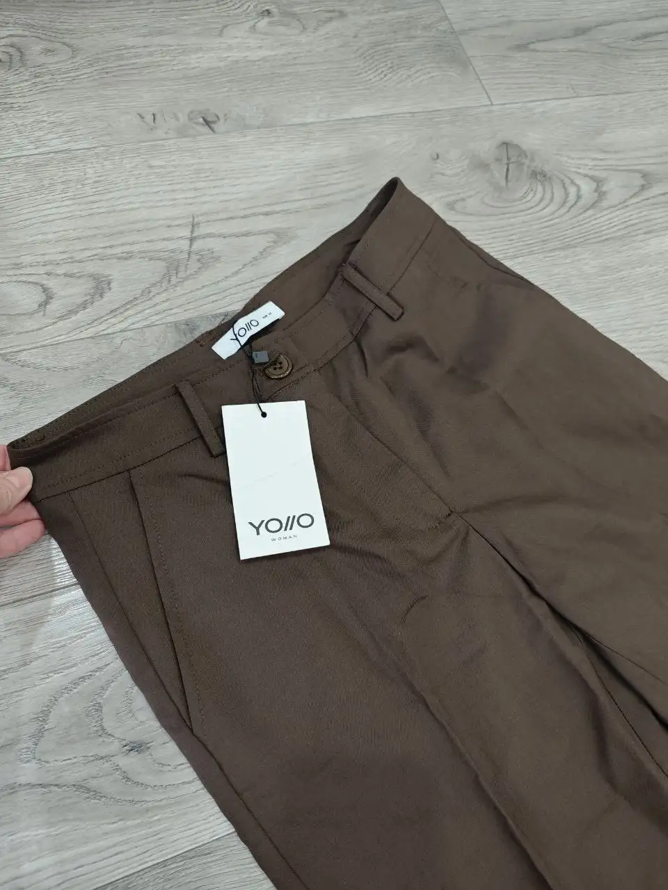 Новые брюки шоколадного цвета 42 размер - Брюки (Одежда) в Москва