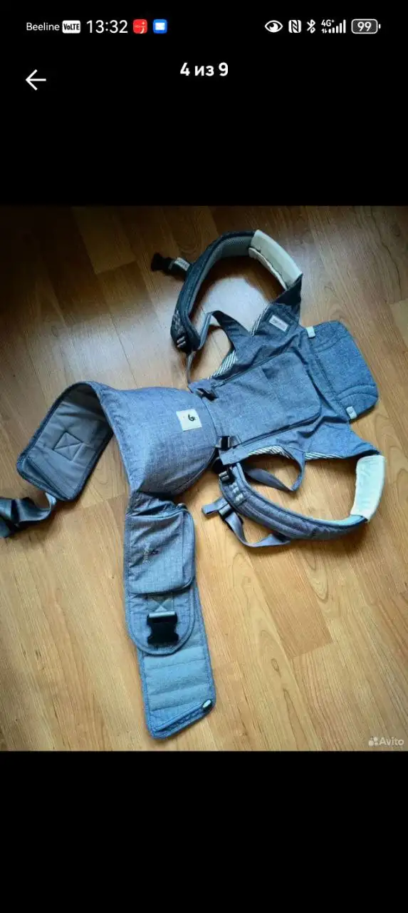 Хипсит Pognae No 5 для детей до 20 кг - Хипситы/переноски (Товары для детей) в Москва