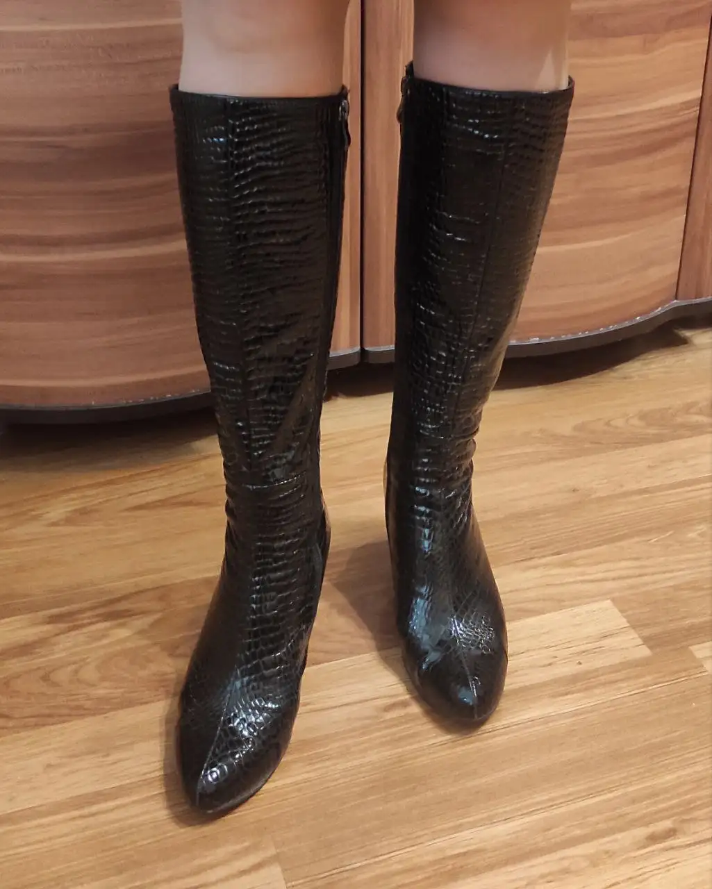 Женские черные сапожки Solo Style - Обувь (Одежда) в Москва