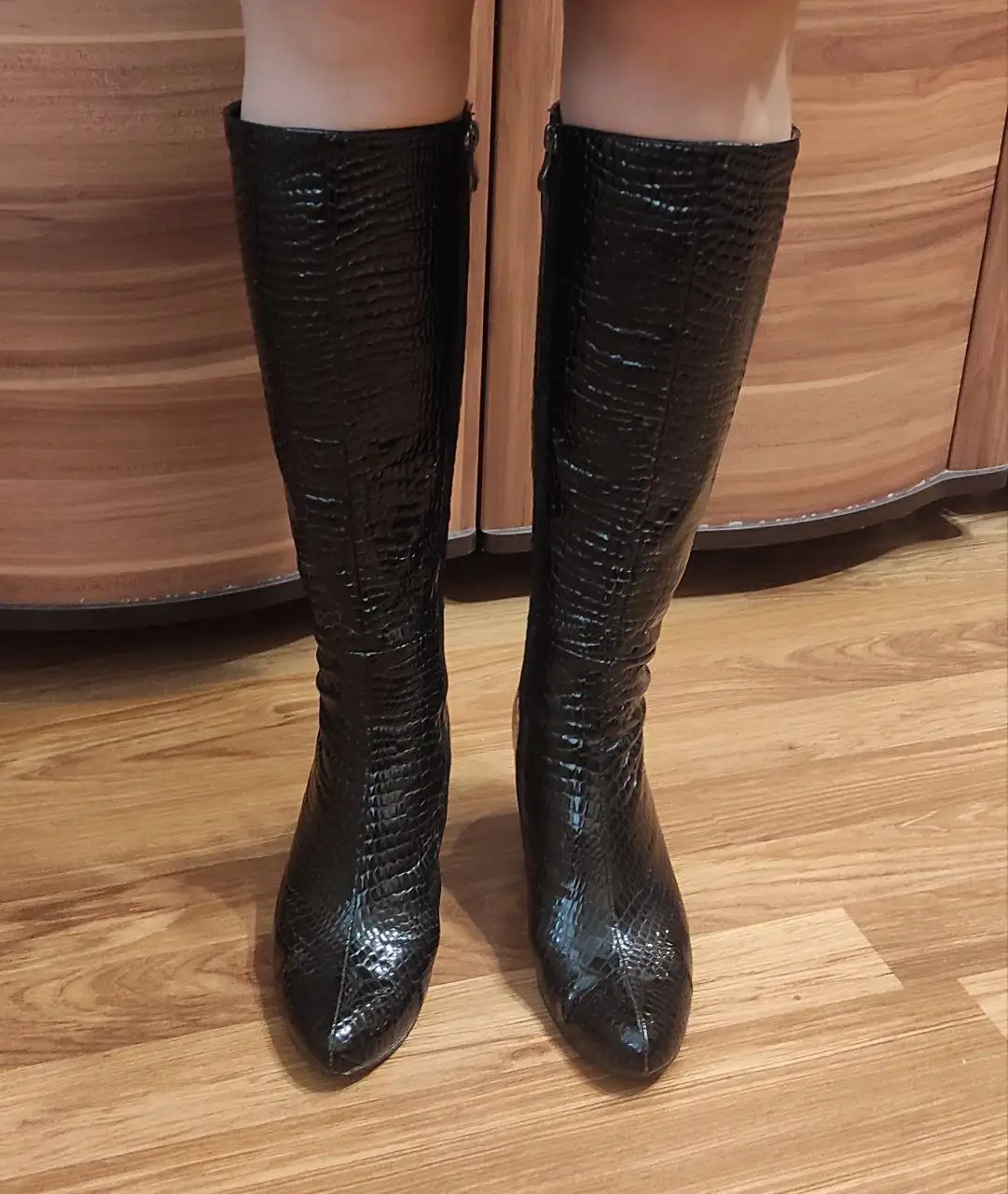 Женские черные сапожки Solo Style - Обувь (Одежда) в Москва