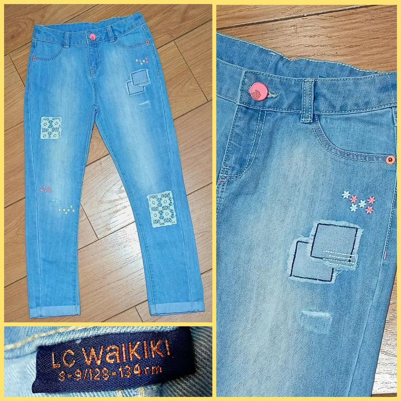 Джинсы LC Waikiki для девочки 8-9 лет - Детская одежда (Одежда) в Москва