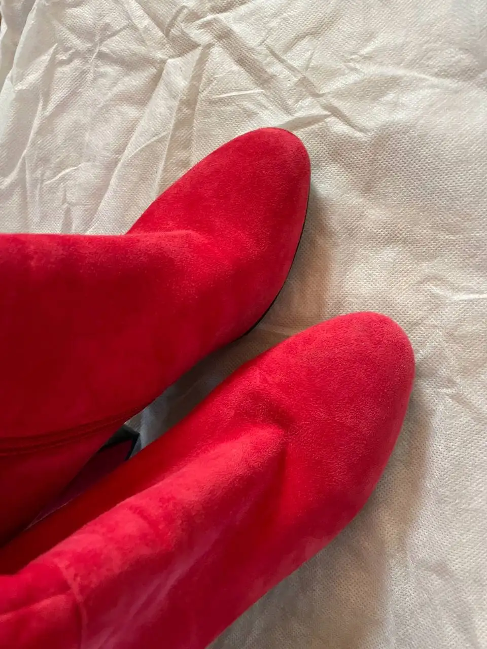 Замшевые сапоги размер 38 из Италии - Обувь (Одежда) в Москва