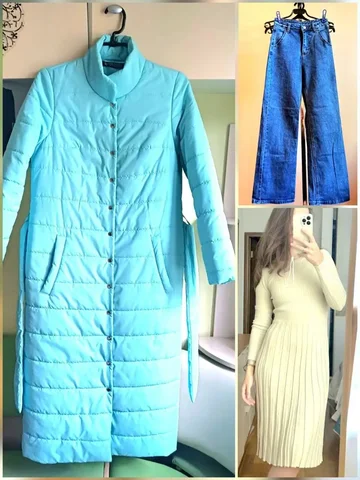 Продажа б/у одежды: пальто, джинсы, платье - Пиджаки в Москва