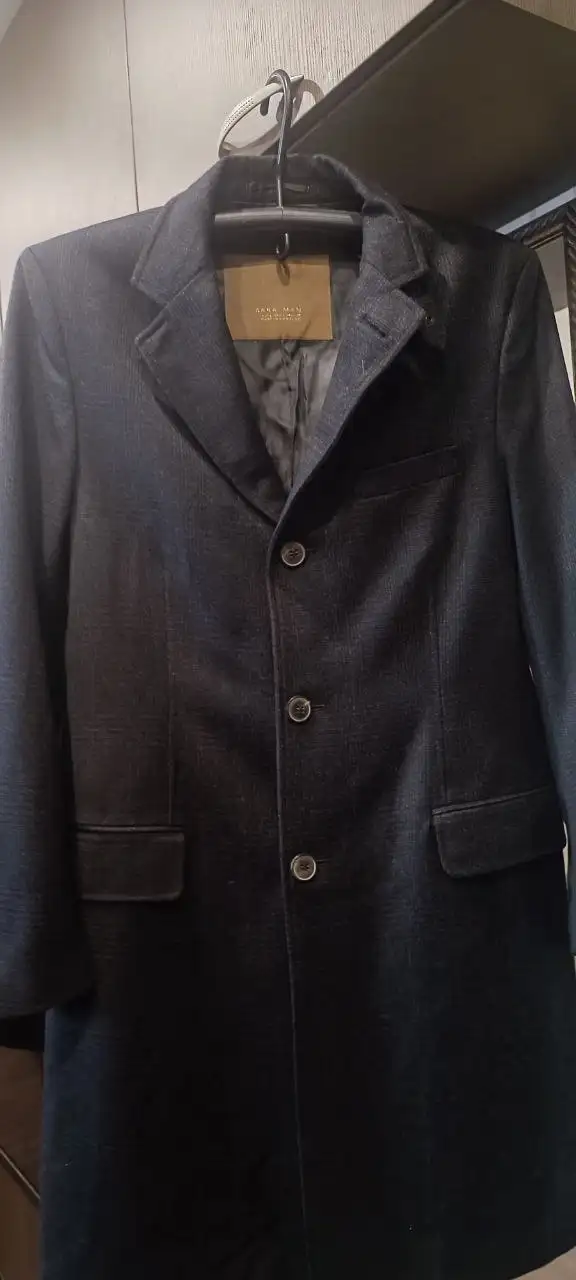Мужское пальто Zara Man размер 48-50 - Мужская одежда (Одежда) в Москва