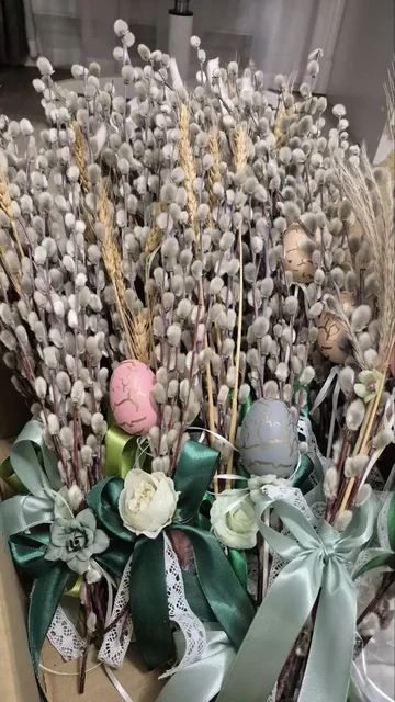 Букетики вербы к празднику - Свечи в Москва