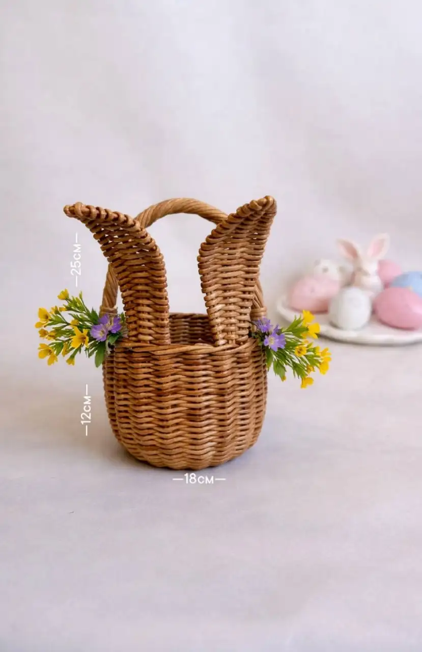 Пасхальные корзины из бумажной лозы - Рукоделие (Хобби и отдых) в Москва
