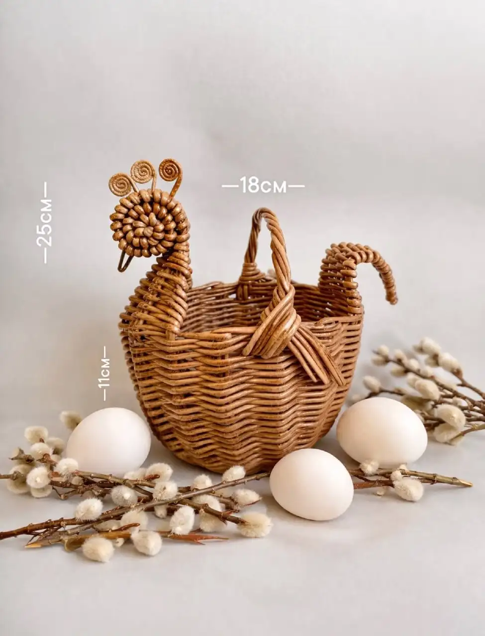 Пасхальные корзины из бумажной лозы - Рукоделие (Хобби и отдых) в Москва