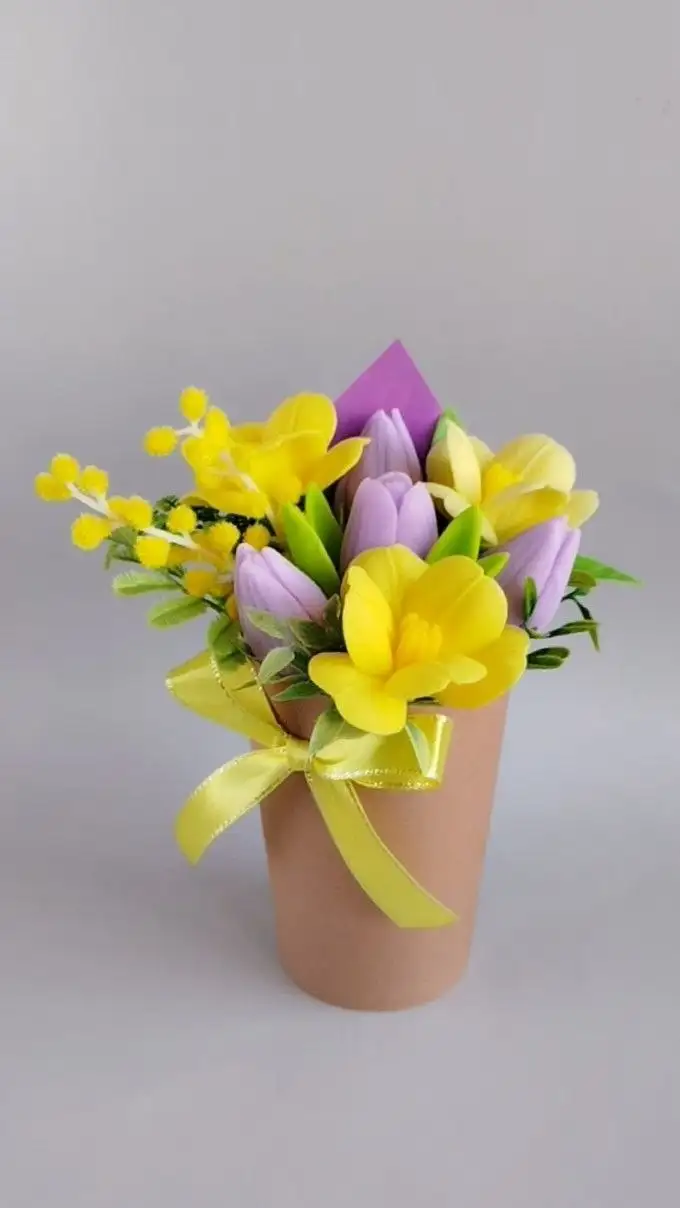 Букеты из мыла с ароматом живых цветов - Рукоделие (Хобби и отдых) в Москва