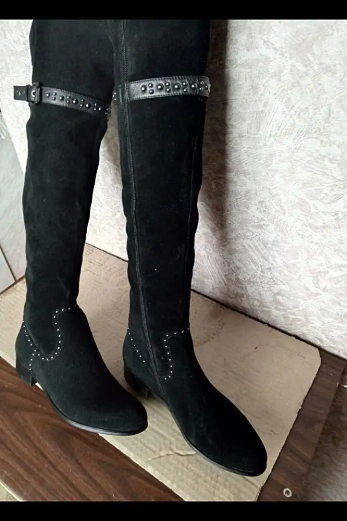 Натуральная замша Демисезонные туфли размер 37 - Обувь (Одежда) в Москва