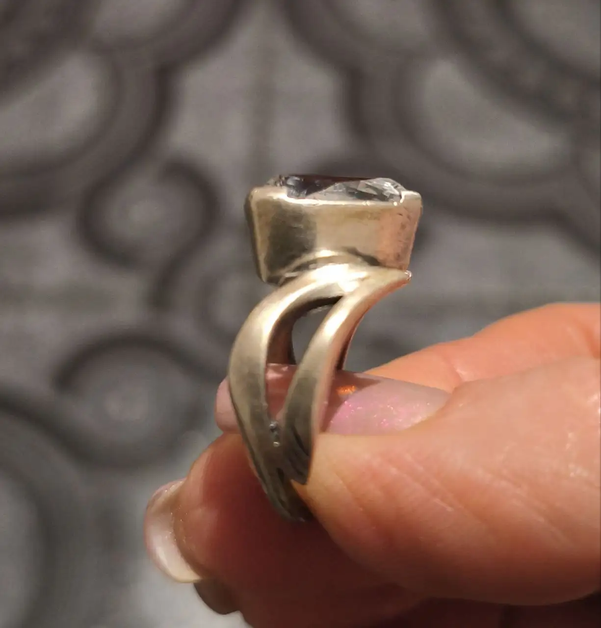 Кольцо серебро с горным хрусталём - Ювелирные изделия (Барахолка) в Зеленоград