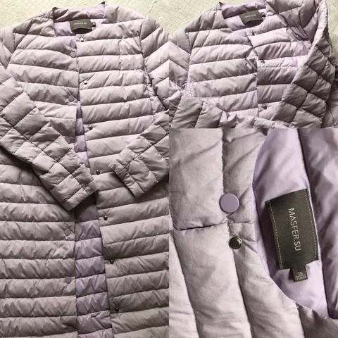 Пальто MASFER SU XS бледно-сиреневого цвета - Верхняя одежда в Москва