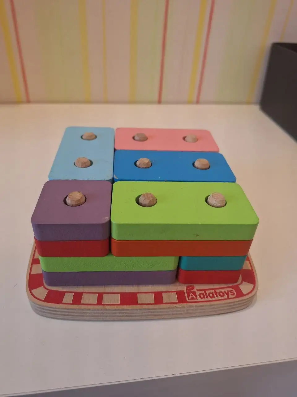 Деревянный пазл-сортер фирмы Alatoys - Игрушки (Товары для детей) в Москва
