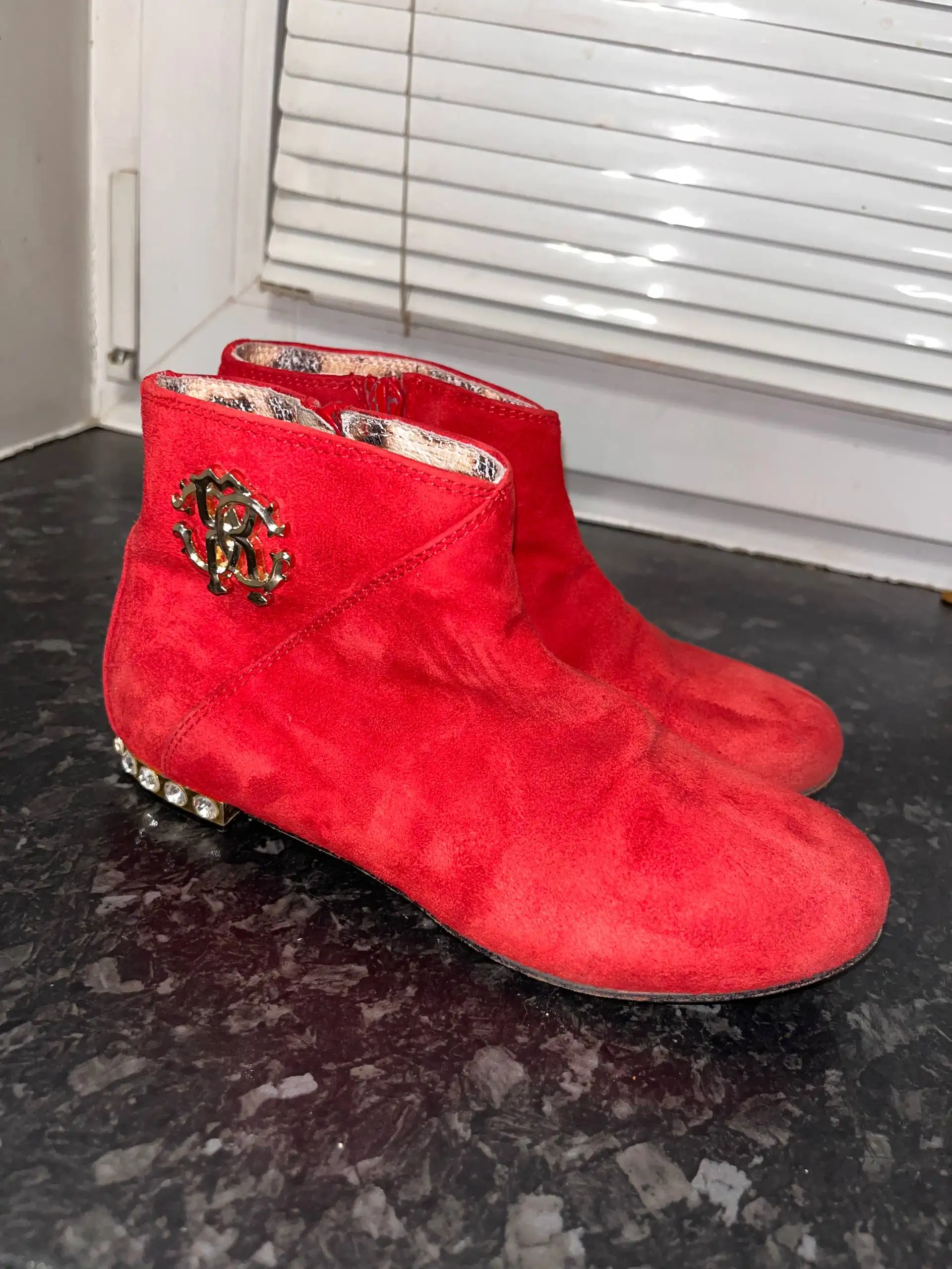 Оригинальные ботинки Roberto Cavalli Kids - Детская обувь (Одежда) в Москва