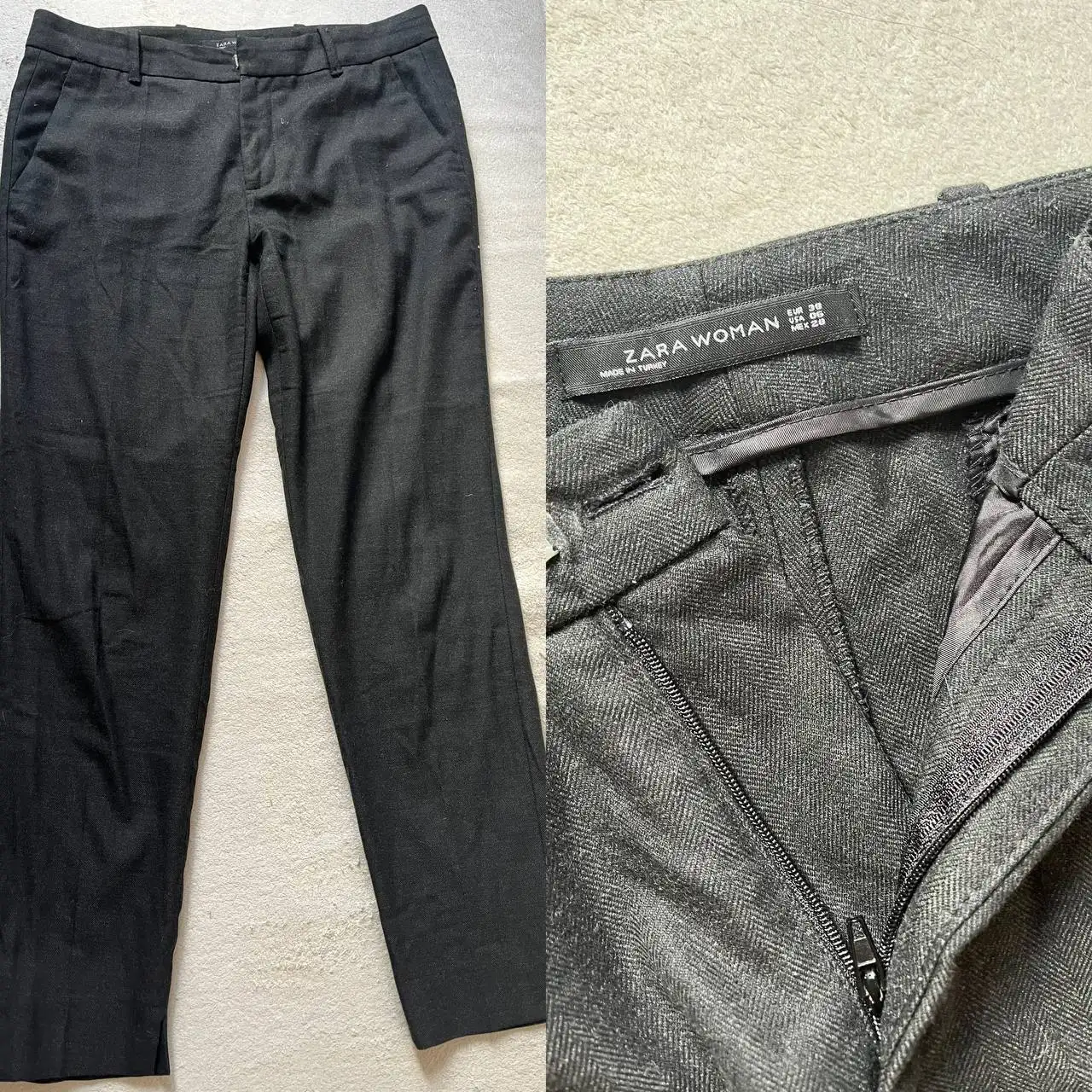Классические женские брюки Zara 38р (44р) - Женская одежда (Одежда) в Москва