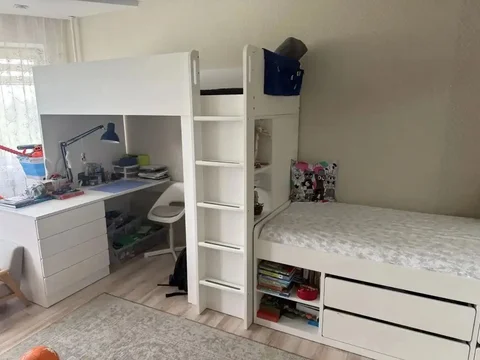 Чердак кровать IKEA с письменным столом и шкафом - частное объявление в Воскресенск
