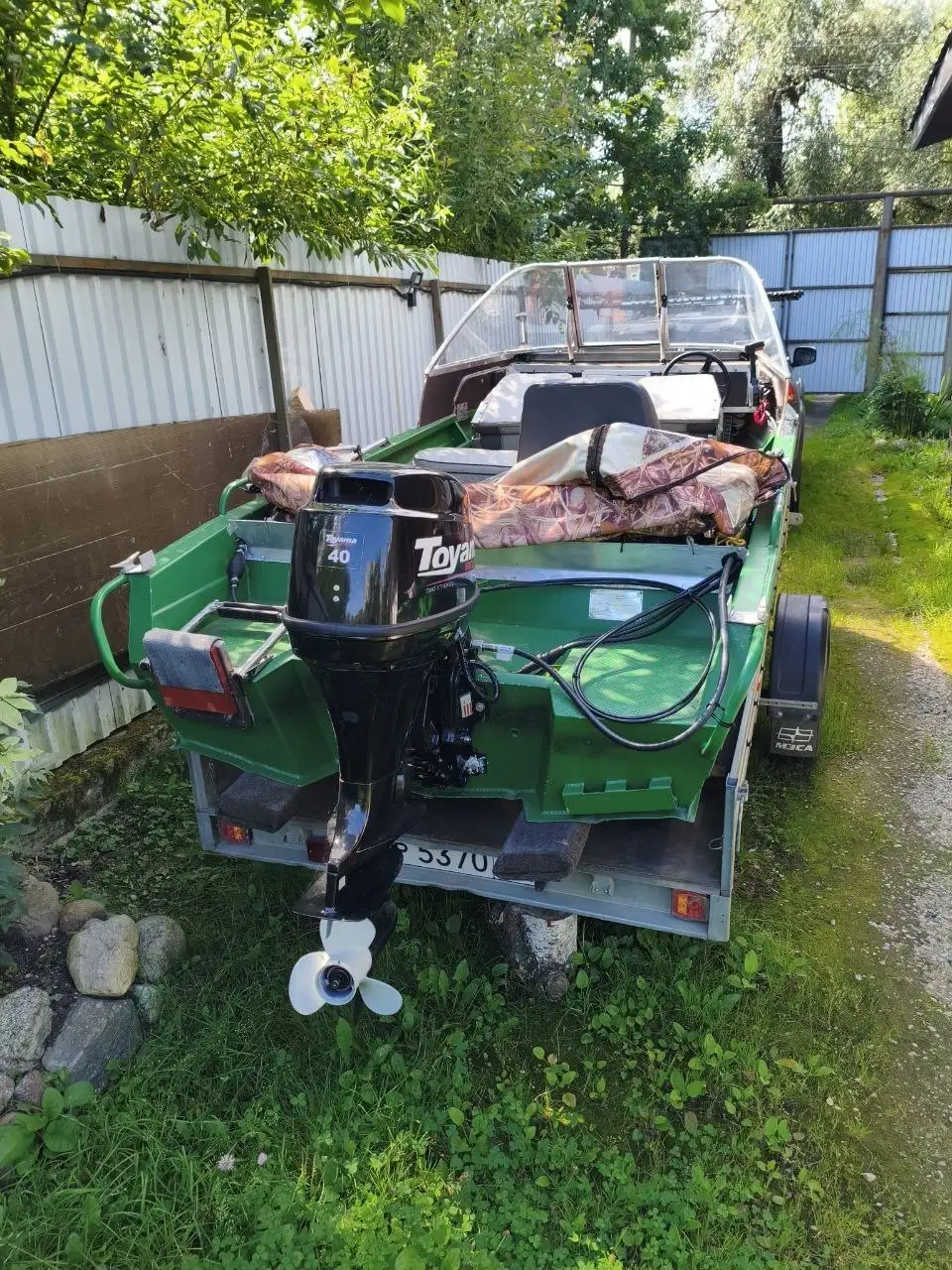 Продам комплект лодка, мотор, прицеп - Лодки (Хобби и отдых) в Москва