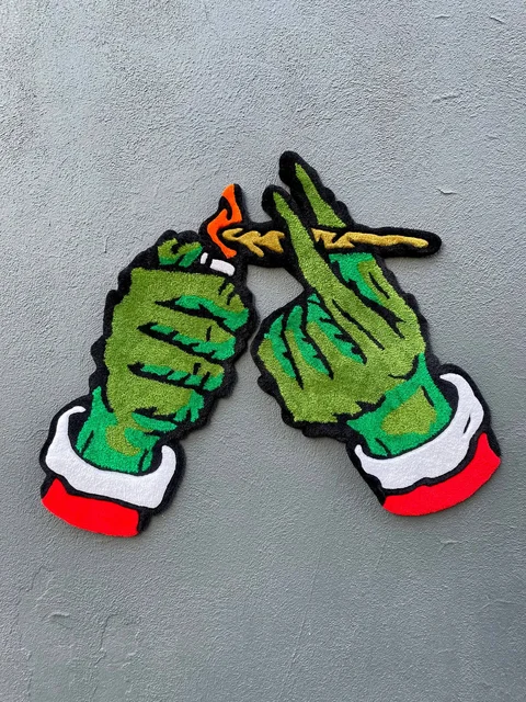 Тафтинговый ковер BLANTOGRINCH ручной работы - Ковры в Москва