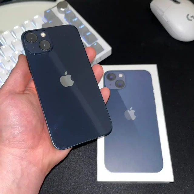 Айфон 13 128гб Черный б/у - Электроника в Подольск