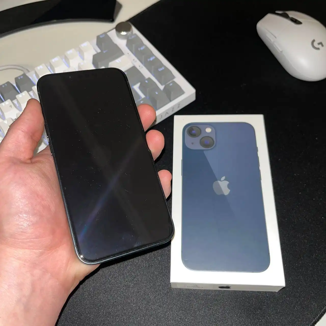 Айфон 13 128гб Черный б/у