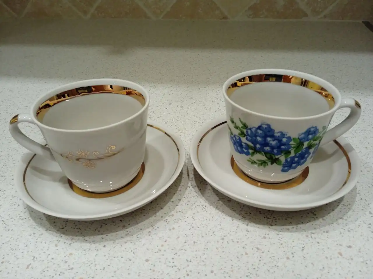 Кофейный сервиз СССР Городницкий фарфоровый завод